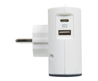 LEGRAND Rozgałęziacz - 2 gniazda, USB, USB-C 49401 - 1047786 - zdjęcie 4